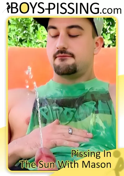Pissing In The Sun With Mason (Mason Lear) #Boys Pissing