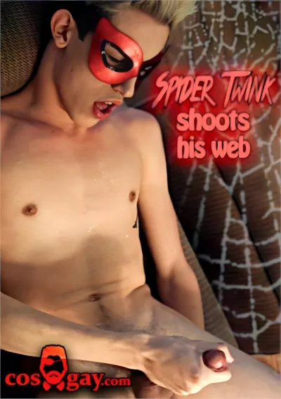 Spider Twink Shoots His Web #CosGay